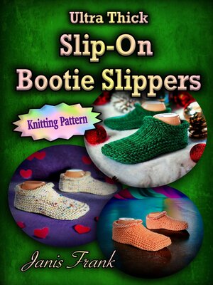 cover image of Ultra Thick Slip-On Bootie Slippers